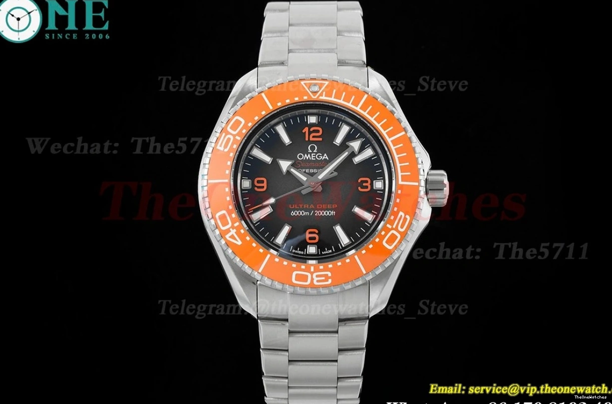 Deep VSF 45.5mm Gradient SS Grey SS A8912 Super Ocean Dial Ultra Clone Planet 0106